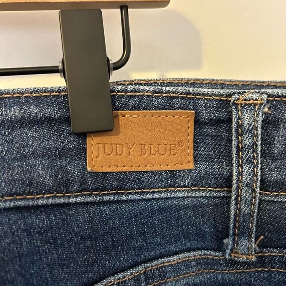 Judy Blue Jeans Redlands High Rise Distressed Size 24W plus boho festival - Picture 6 of 13